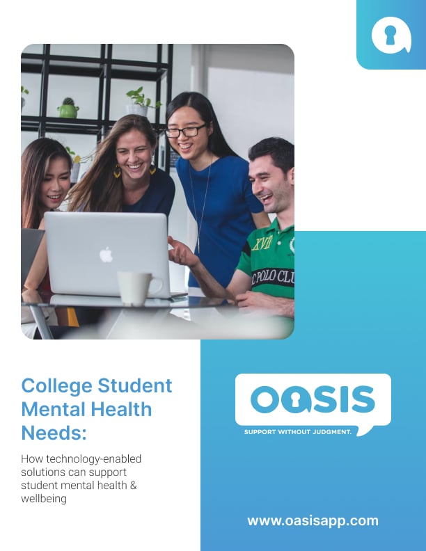 College Student Mental Health Needs - White Paper